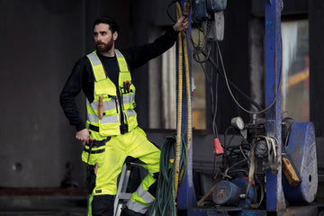 Gear Up for Success with the Snickers Workwear 4230 High-Vis Tool Vest, Exclusively from Bucks Workwear