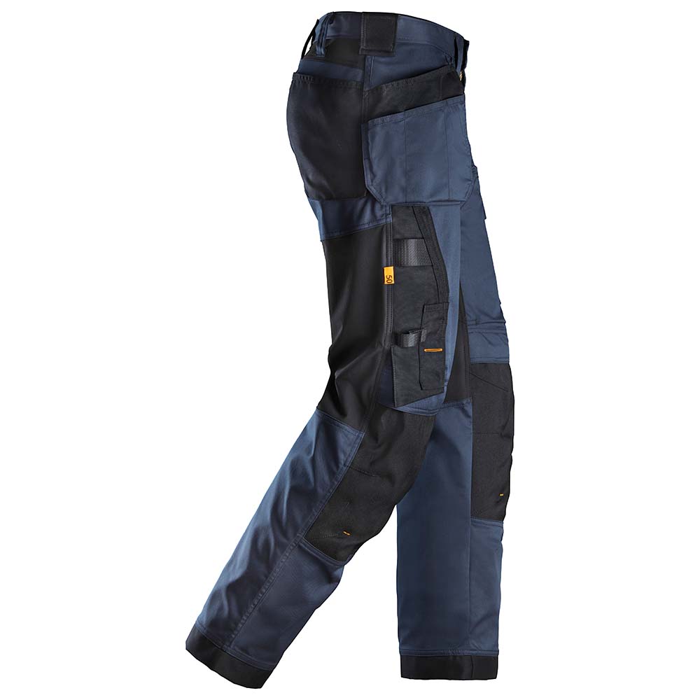 Snickers AllroundWork Stretch Loose Fit Work Pants + Holster Pockets - U6251